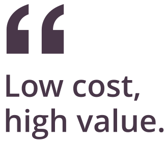 Low Cost High Value Benefits